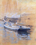  John Twachtman Newport Harbor - Hand Painted Oil Painting