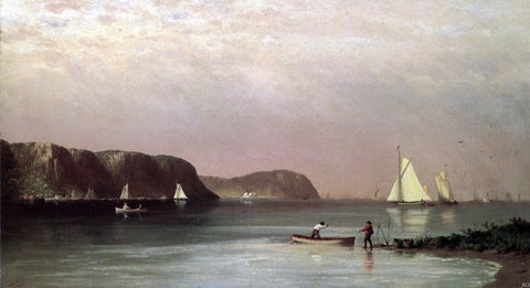  John Williamson Hudson River from Glenwood - Hand Painted Oil Painting