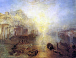  Joseph William Turner Ancient Italy - Ovid Banished from Rome - Hand Painted Oil Painting