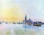  Joseph William Turner Venice, San Guirgio from the Dogana: Sunrise - Hand Painted Oil Painting