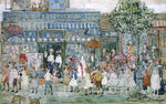  Maurice Prendergast Columbus Circle (New York) - Hand Painted Oil Painting