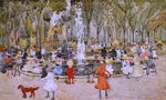  Maurice Prendergast In Central Park, New York - Hand Painted Oil Painting