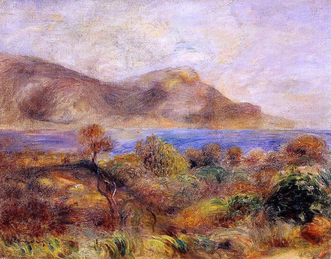  Pierre Auguste Renoir Mediteranean Landscape - Hand Painted Oil Painting