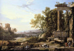  Pierre Patel Italianate Landscape - Hand Painted Oil Painting