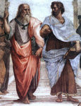The School of Athens (detail 1) (Stanza della Segnatura) by Raphael - Hand Painted Oil Painting
