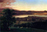  Jr. Robert Havell View of the Hudson from Sing-Sing, New York - Hand Painted Oil Painting