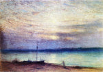  Jr. Samuel Colman Barnegat Bay at Sunset, Mantaloking, New Jersey - Hand Painted Oil Painting