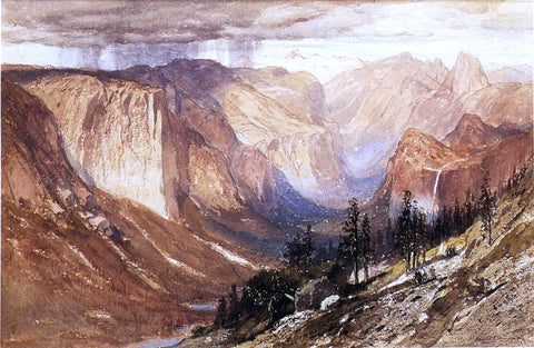  Jr. Samuel Colman Yosemite Valley, California - Hand Painted Oil Painting