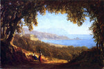  Sanford Robinson Gifford La Riviera di Ponente, Genoa - Hand Painted Oil Painting