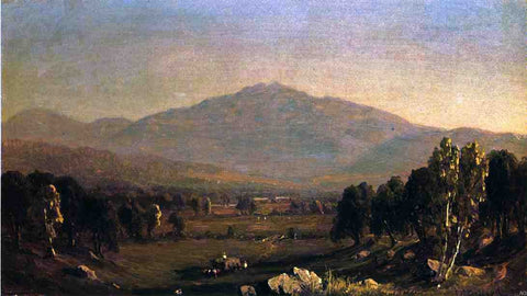  Sanford Robinson Gifford Mount Washington - Hand Painted Oil Painting