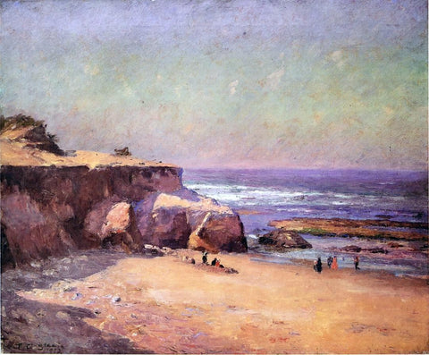  Theodore Clement Steele On the Oregon Coast - Hand Painted Oil Painting