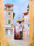  Theodore Robinson A Mediterranean View - Hand Painted Oil Painting