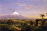  Thomas Cole View of Mount Etna - Hand Painted Oil Painting