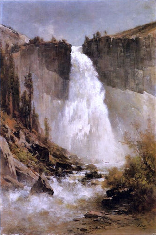  Thomas Hill The Falls of Yosemite - Hand Painted Oil Painting