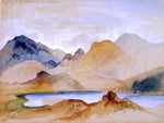  Thomas Moran Cinnabar Mountain, Yellowstone River - Hand Painted Oil Painting