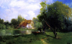  Thomas Moran Near East Hampton, Long Island - Hand Painted Oil Painting