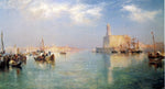  Thomas Moran Vera Cruz Harbor - Hand Painted Oil Painting