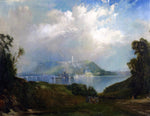  Thomas Moran View of Fairmont Waterworks, Philadelphia - Hand Painted Oil Painting