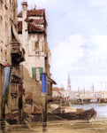  Thomas Shotter Boys A Venetian Scene - Hand Painted Oil Painting