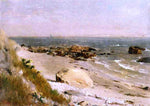  Thomas Worthington Whittredge Beach Scene, Narragansett Bay - Hand Painted Oil Painting