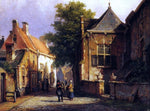  Willem Koekkoek View of Amsterdam - Hand Painted Oil Painting