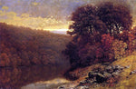  William Mason Brown October on Great Otter Creek, Vermont - Hand Painted Oil Painting