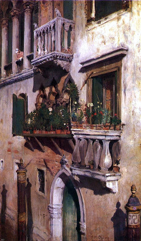  William Merritt Chase Venice - Hand Painted Oil Painting