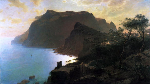  William Stanley Haseltine The Sea from Capri - Hand Painted Oil Painting