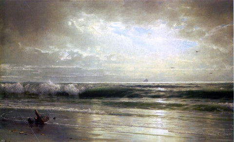  William Trost Richards On the Coast of New Jersey - Hand Painted Oil Painting