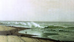  William Weisman Coastal Scene, New Jersey - Hand Painted Oil Painting