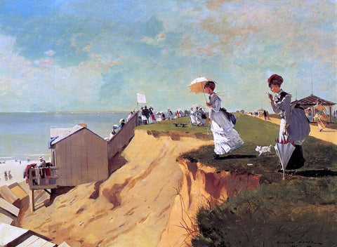  Winslow Homer Long Branch, New Jersey - Hand Painted Oil Painting