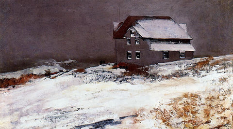  Winslow Homer Winter, Prout's Neck, Maine - Hand Painted Oil Painting