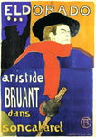  Henri De Toulouse-Lautrec Eldorado, Aristide Bruant - Hand Painted Oil Painting