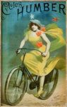  Jules Cheret Humber Cycles - Hand Painted Oil Painting