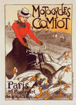  Theophile Alexandre Steinlen Motocycles Comiot - Hand Painted Oil Painting