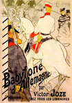  Henri De Toulouse-Lautrec Babylon German by Victor Joze - Hand Painted Oil Painting