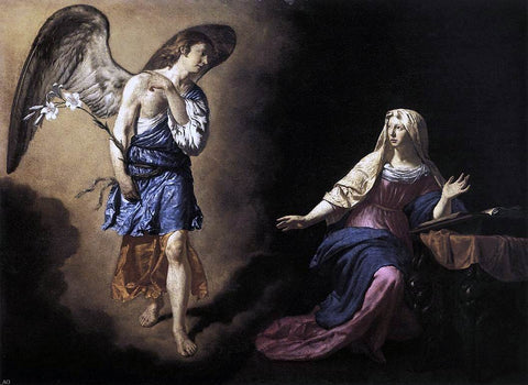  Adriaen Van de Velde The Annunciation - Hand Painted Oil Painting