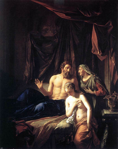  Adriaen Van der Werff Sarah Presenting Hagar to Abraham - Hand Painted Oil Painting