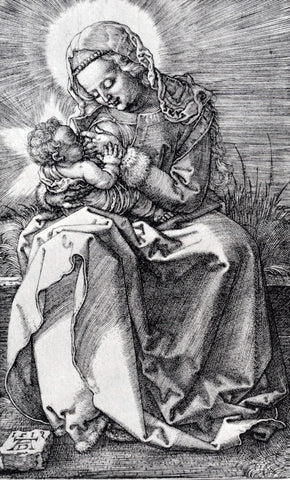  Albrecht Durer Madonna Nursing - Hand Painted Oil Painting