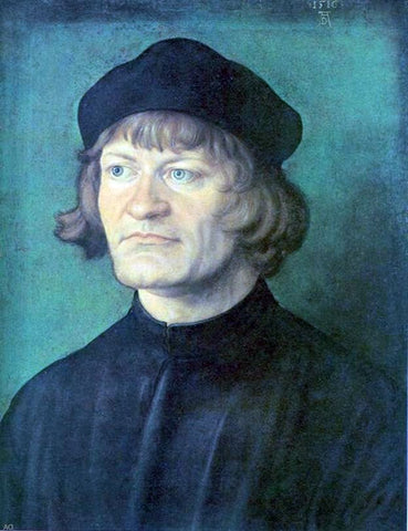  Albrecht Durer Portrait of a Clergyman - Hand Painted Oil Painting