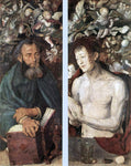  Albrecht Durer The Dresden Altarpiece (side wings) - Hand Painted Oil Painting