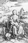 Albrecht Durer The Madonna with the Monkey - Hand Painted Oil Painting
