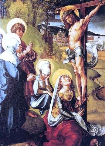  Albrecht Durer The Seven Sorrows of the Virgin: Crucifixion - Hand Painted Oil Painting