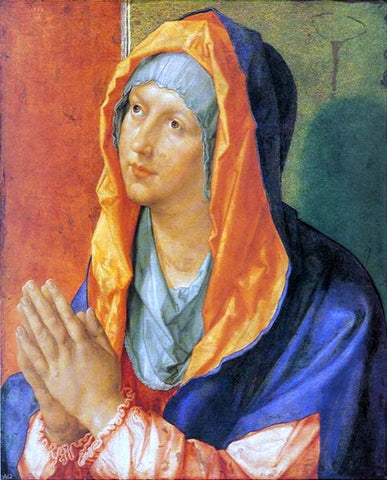  Albrecht Durer Virgin Mary in Prayer - Hand Painted Oil Painting