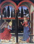  Alessio Baldovinetti Annunciation - Hand Painted Oil Painting