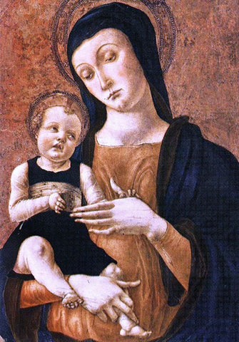  Alvise Vivarini Mary and Child - Hand Painted Oil Painting