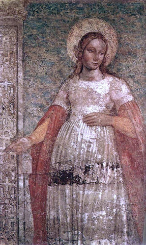  Ambrogio Bergog St Agnes - Hand Painted Oil Painting