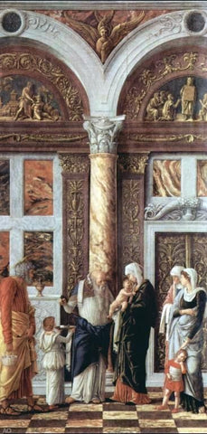  Andrea Mantegna The Circumsicion of Jesus - Hand Painted Oil Painting