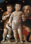 Andrea Mantegna The Holy Family with St John - Hand Painted Oil Painting