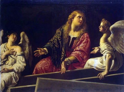  Antiveduto Gramatica Mary Magdalene at the Tomb - Hand Painted Oil Painting